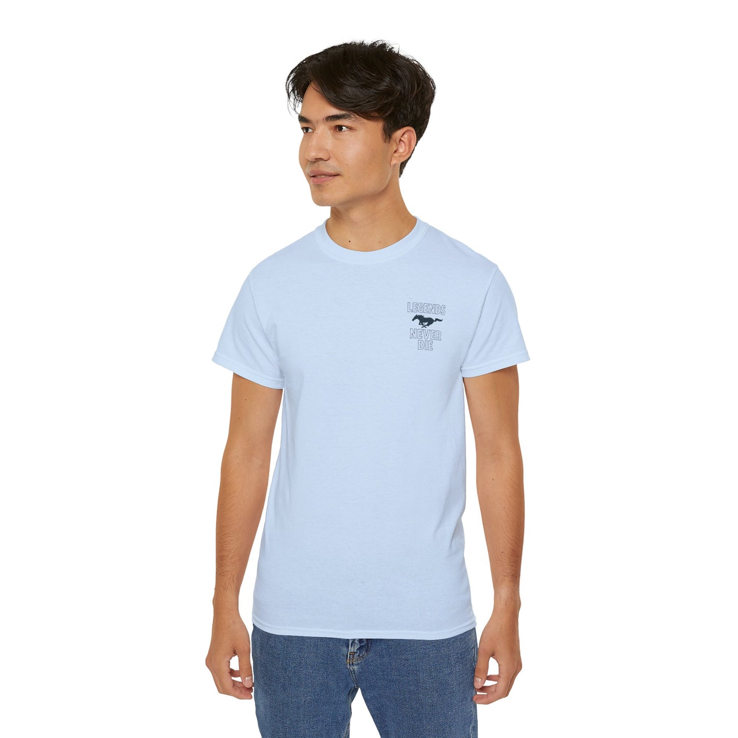Cotton Legends Never Die Mustang Tee