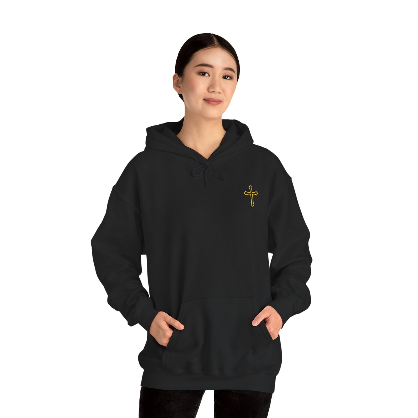 Walk With God Cotton Cross Hoodie