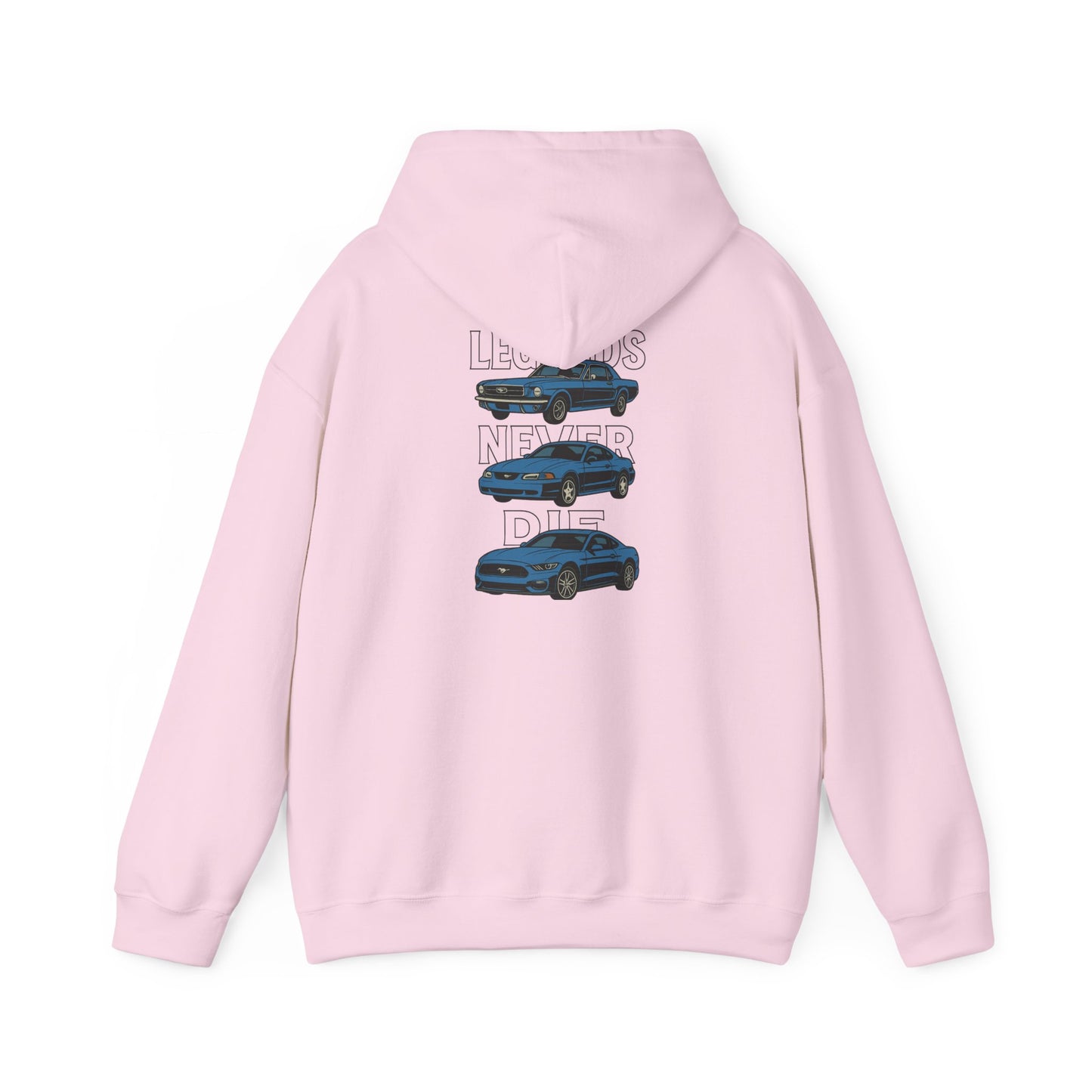Legends Never Die Mustang Cotton Hoodie
