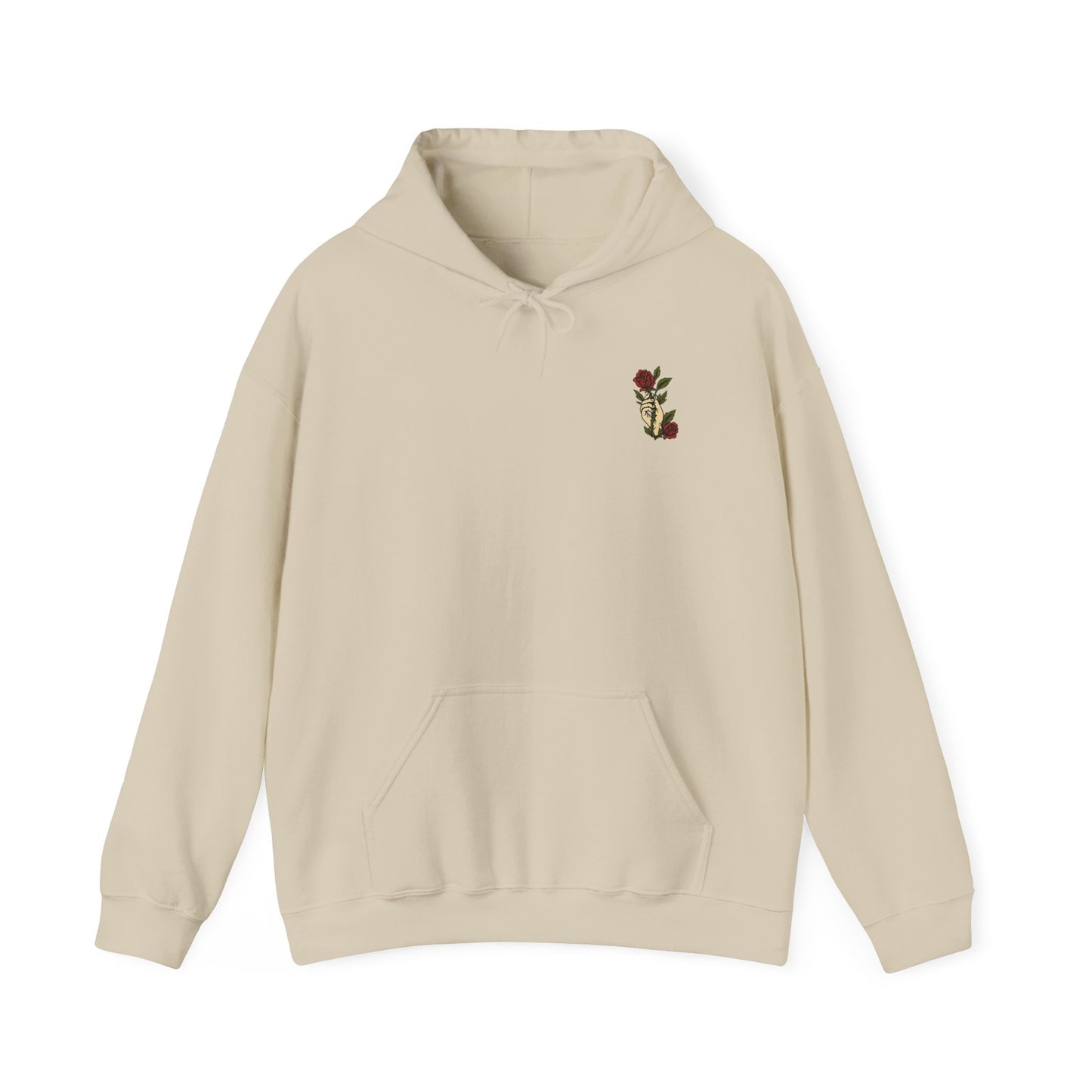 Trust God Rose Unisex Cotton Hoodie