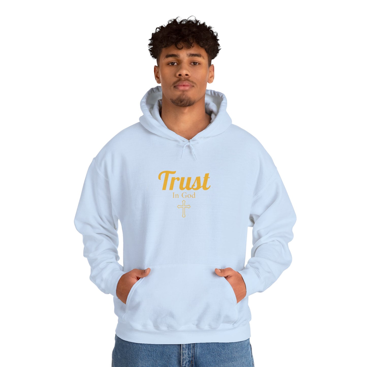 Trust In God Cotton Hoodie