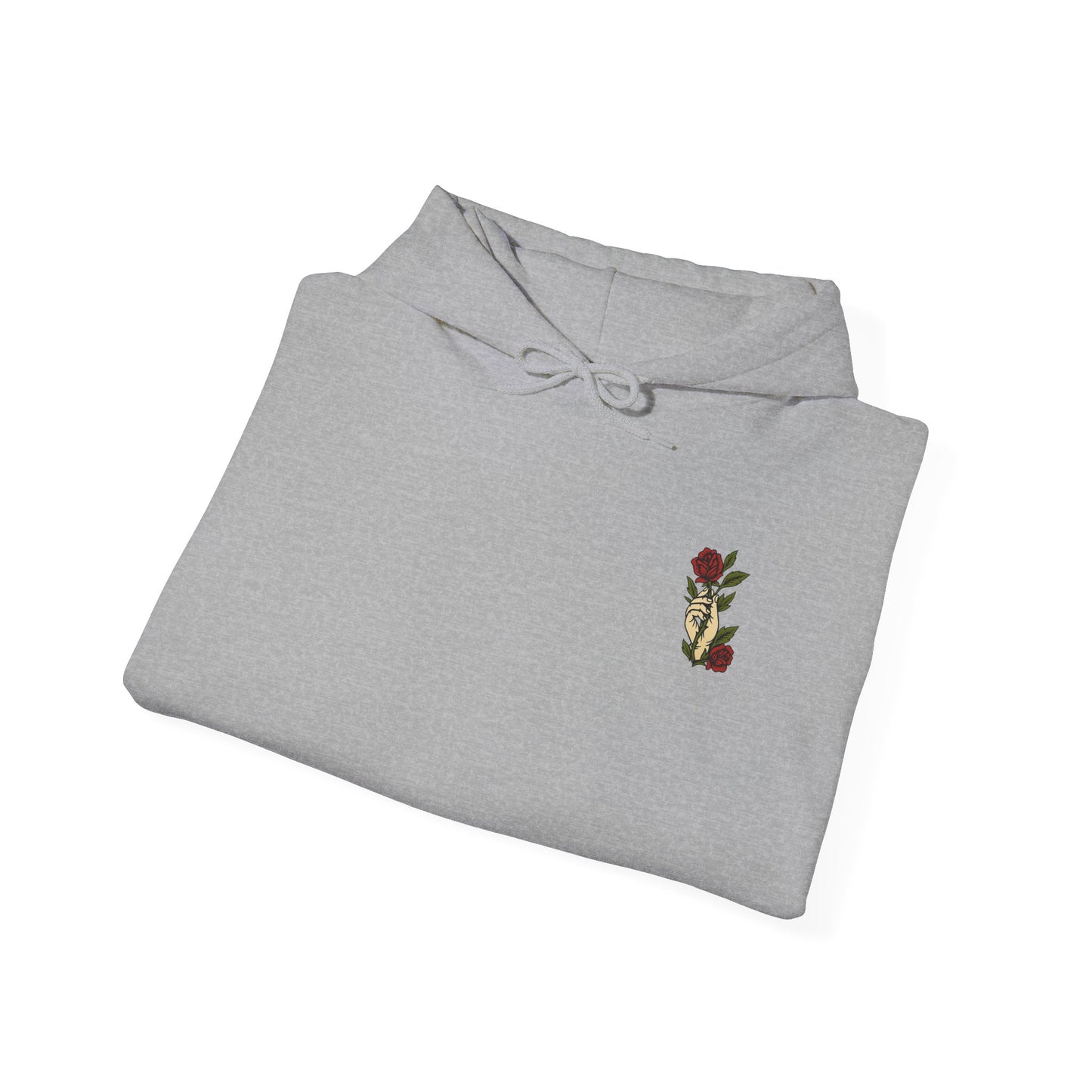 Trust God Rose Unisex Cotton Hoodie