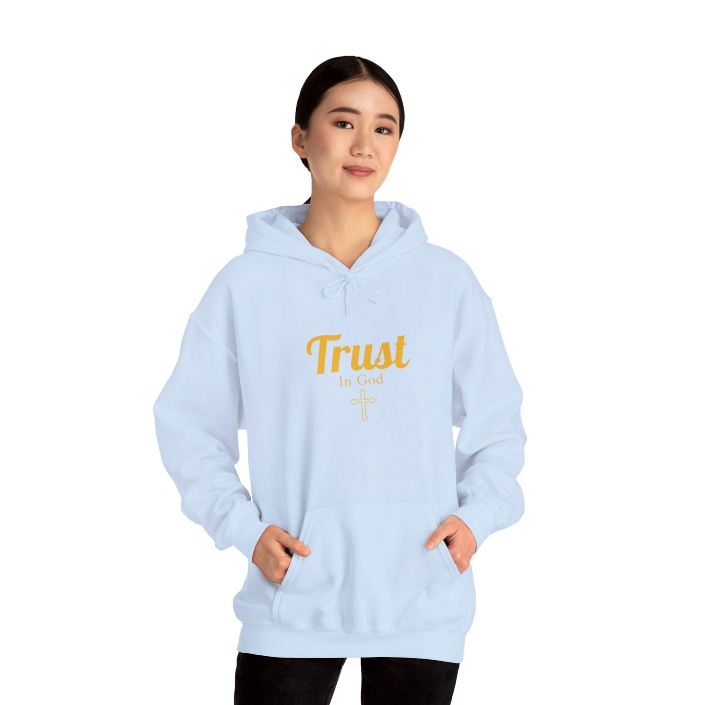 Trust In God Cotton Hoodie