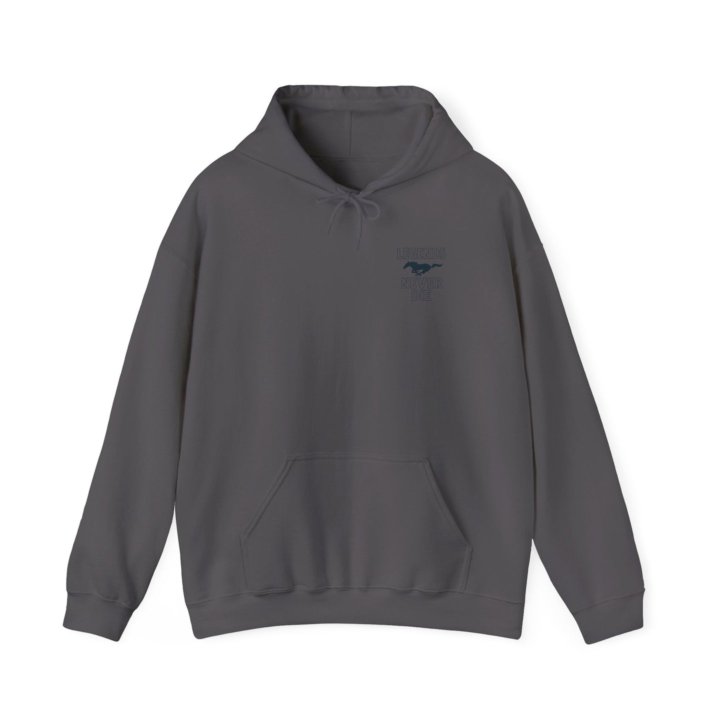 Legends Never Die Mustang Cotton Hoodie