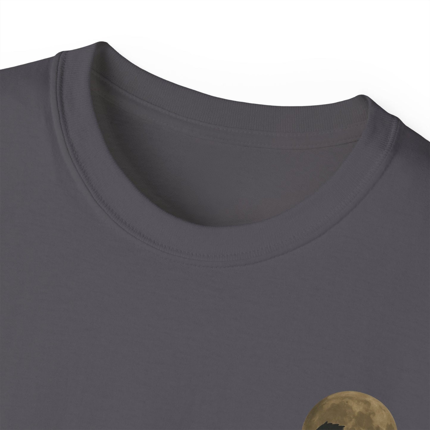 Unisex Cotton Mustang "Run Wild" Moon Car Tee