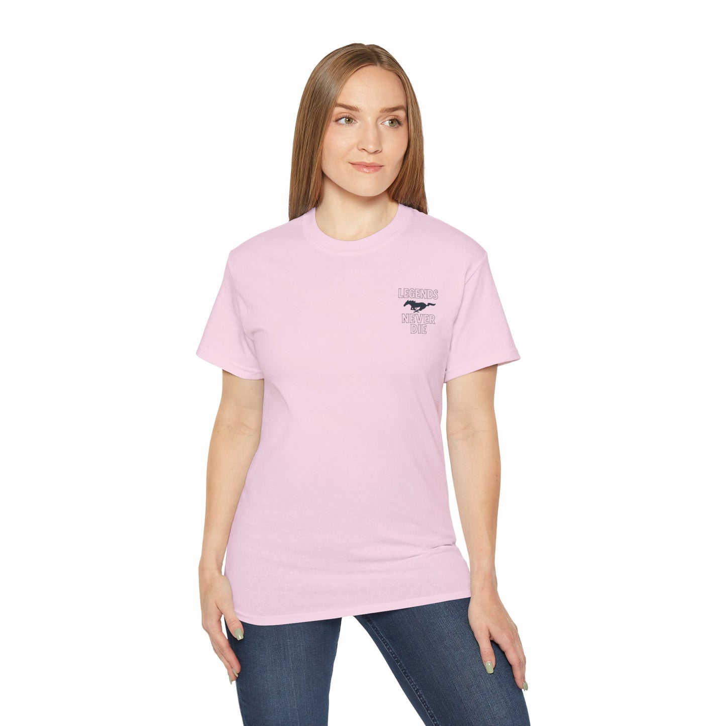 Cotton Legends Never Die Mustang Tee