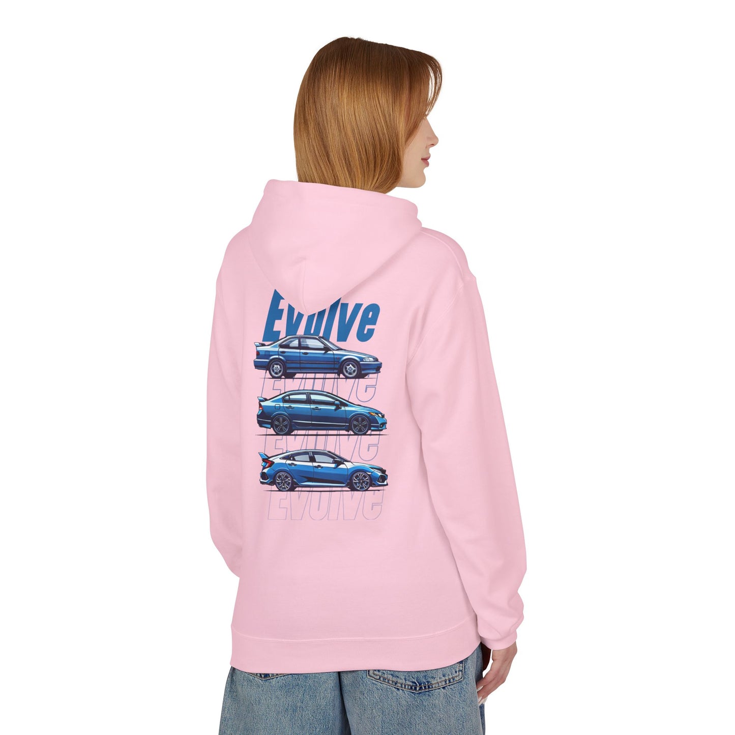 Evolve Blue Sport Cotton Hoodie