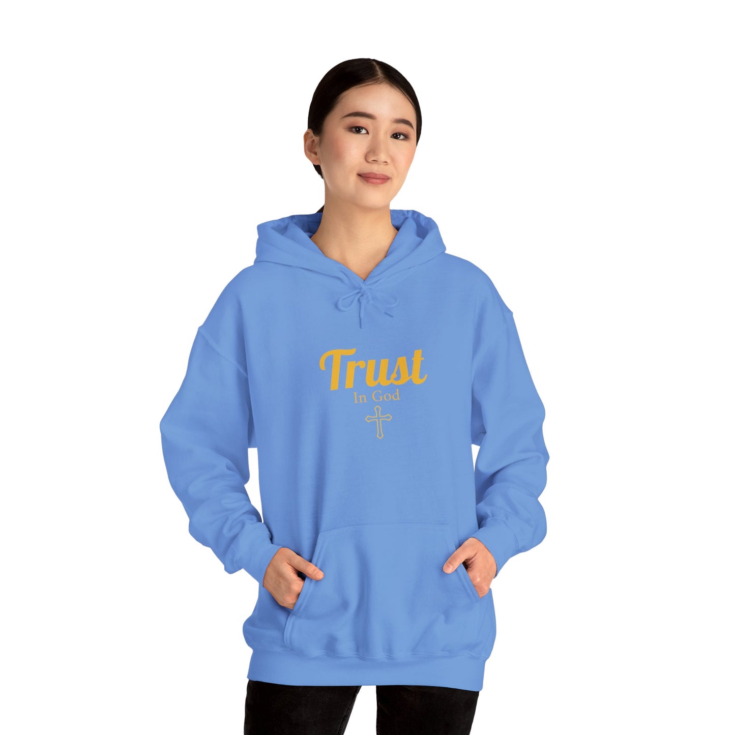 Trust In God Cotton Hoodie