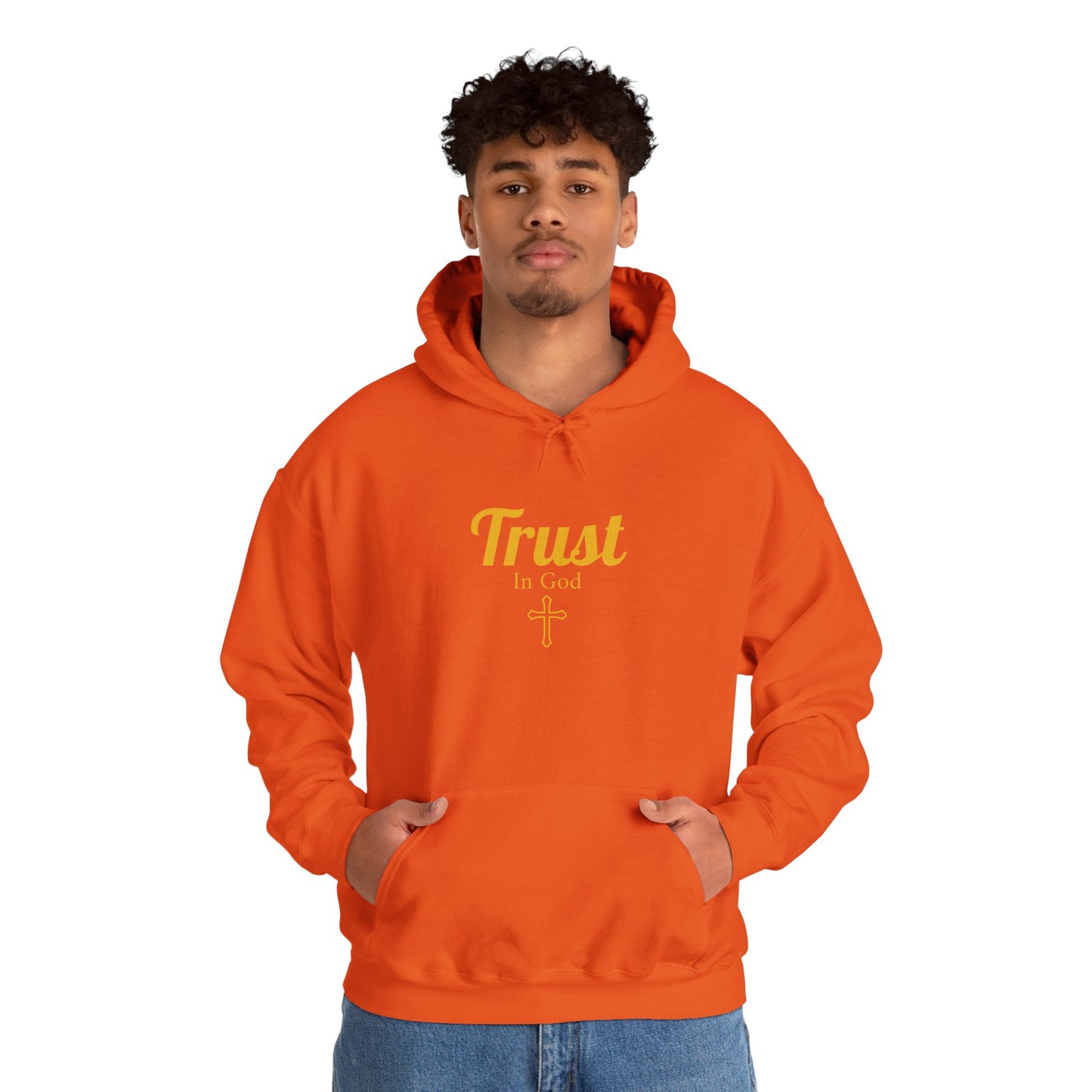 Trust In God Cotton Hoodie