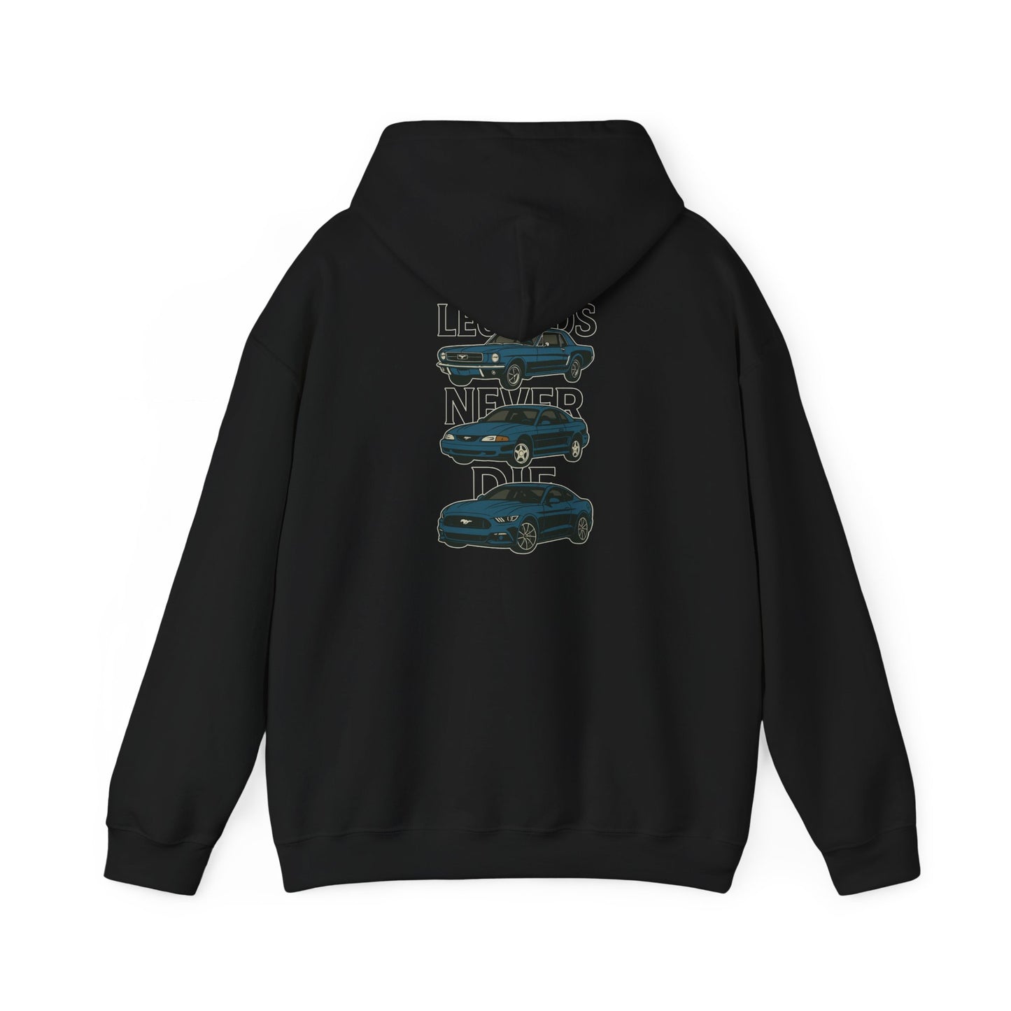 Legends Never Die Mustang Cotton Hoodie
