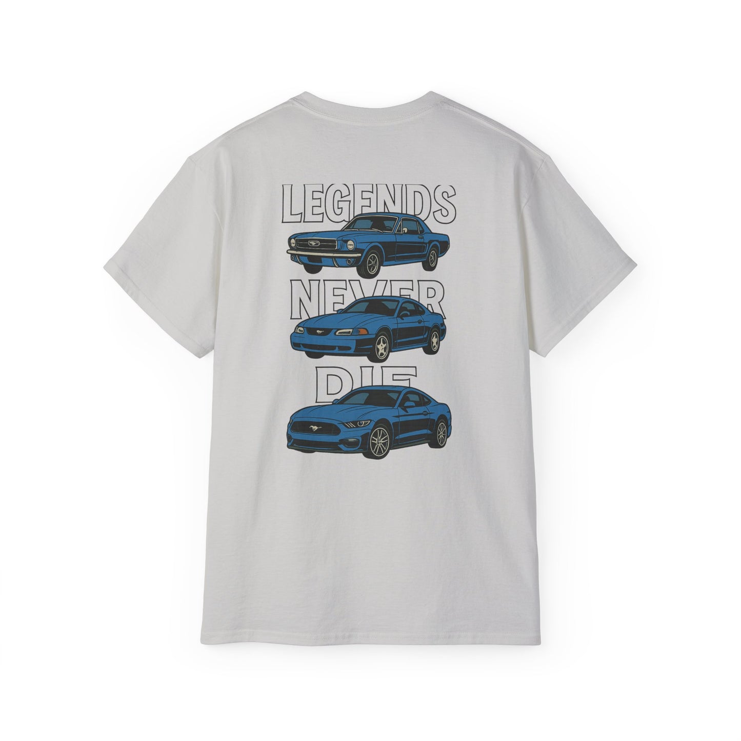 Cotton Legends Never Die Mustang Tee