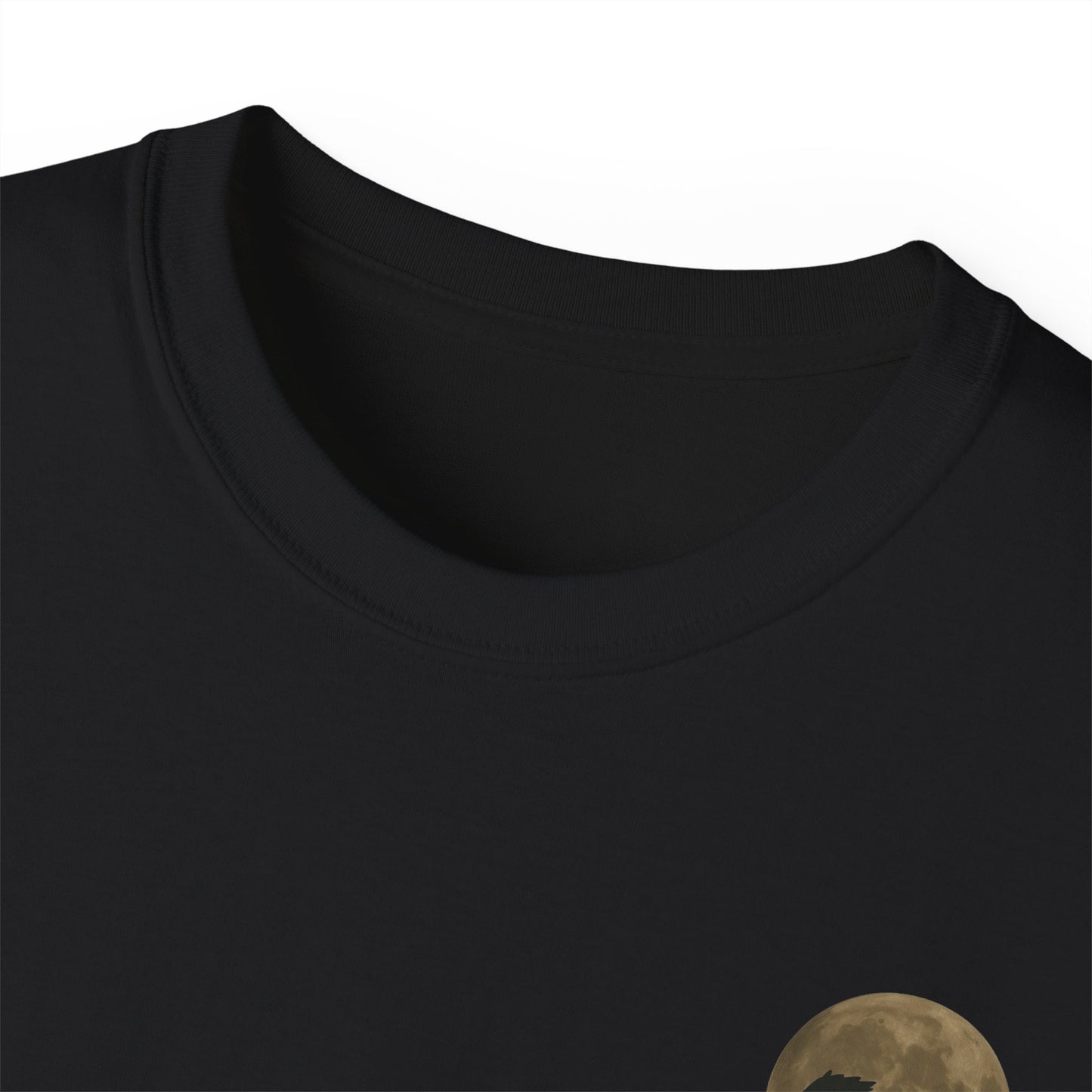 Unisex Cotton Mustang "Run Wild" Moon Car Tee