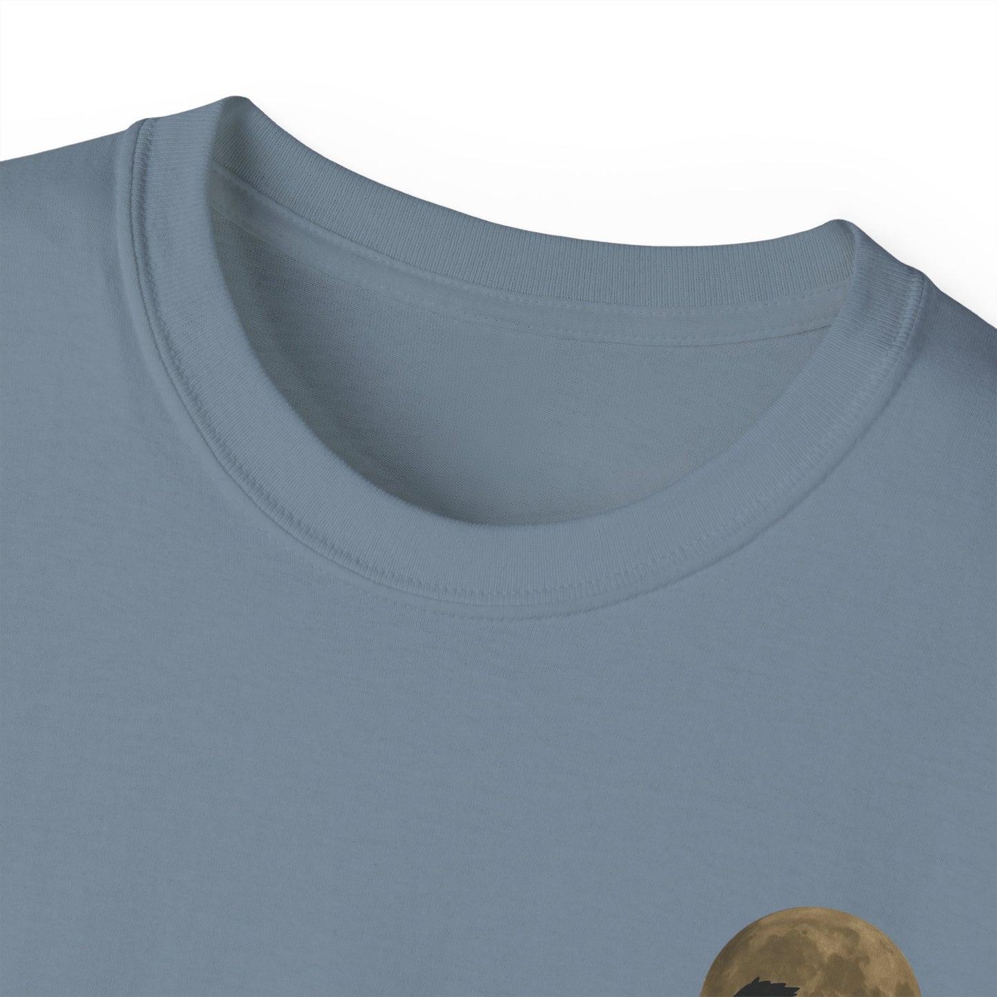 Unisex Cotton Mustang "Run Wild" Moon Car Tee