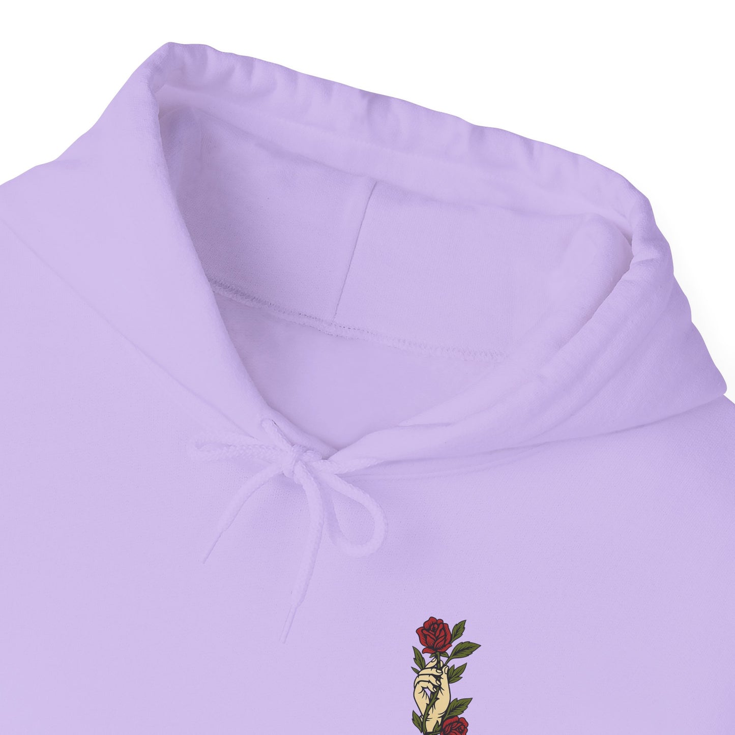 Trust God Rose Unisex Cotton Hoodie