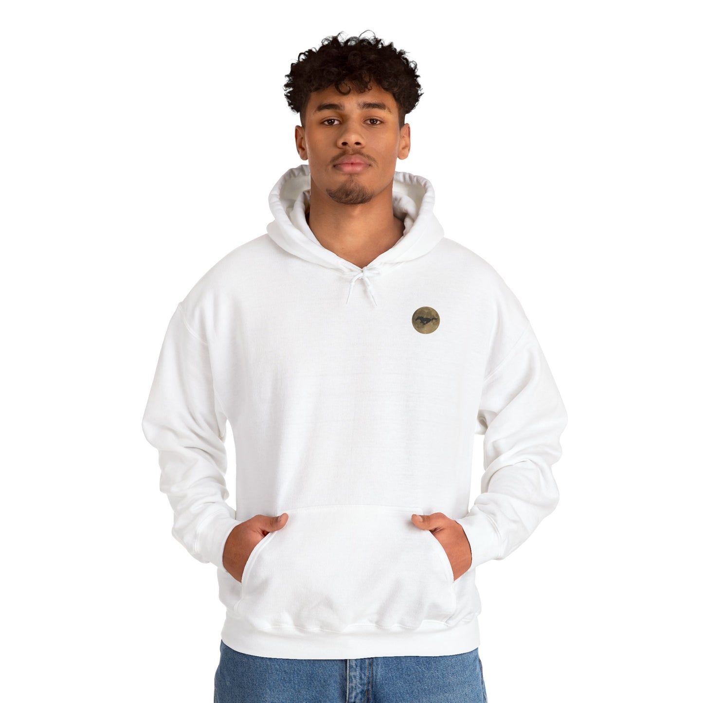 Mustang Moon Unisex Hoodie - 'Run Wild' Graphic Sweatshirt
