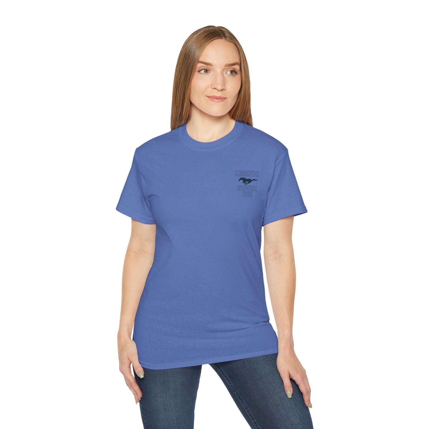 Cotton Legends Never Die Mustang Tee