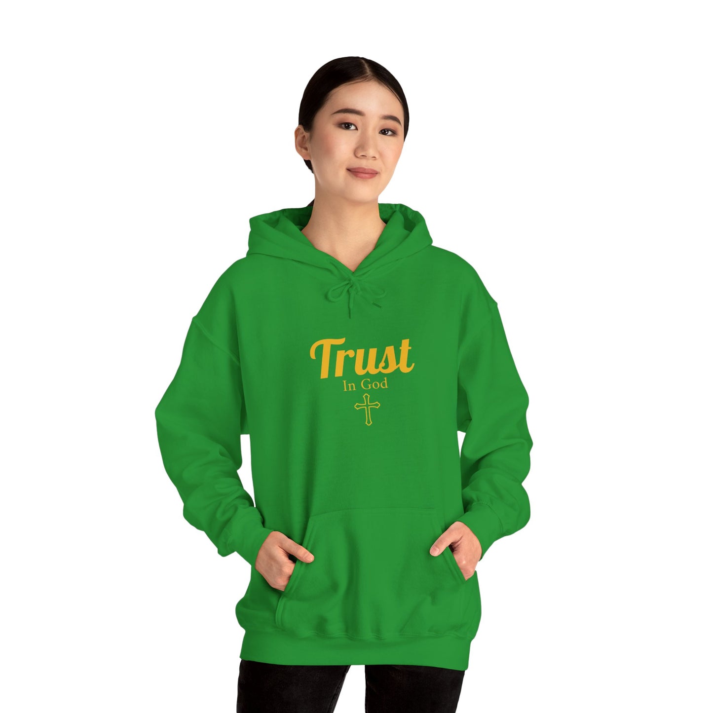 Trust In God Cotton Hoodie