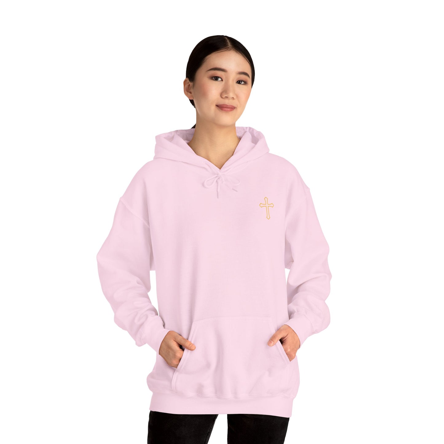 Walk With God Cotton Cross Hoodie