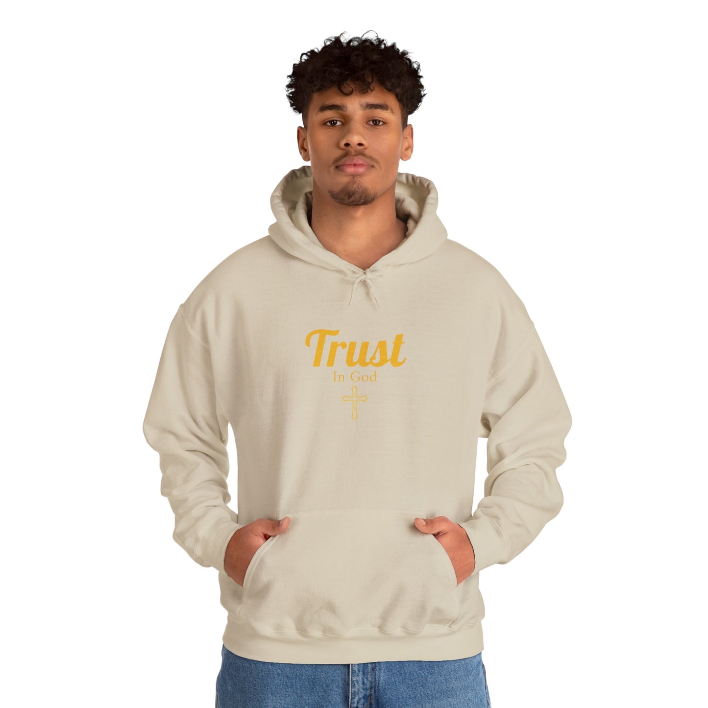 Trust In God Cotton Hoodie