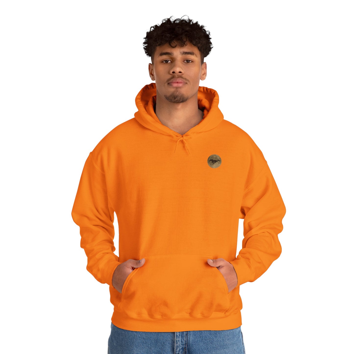 Mustang Moon Unisex Hoodie - 'Run Wild' Graphic Sweatshirt