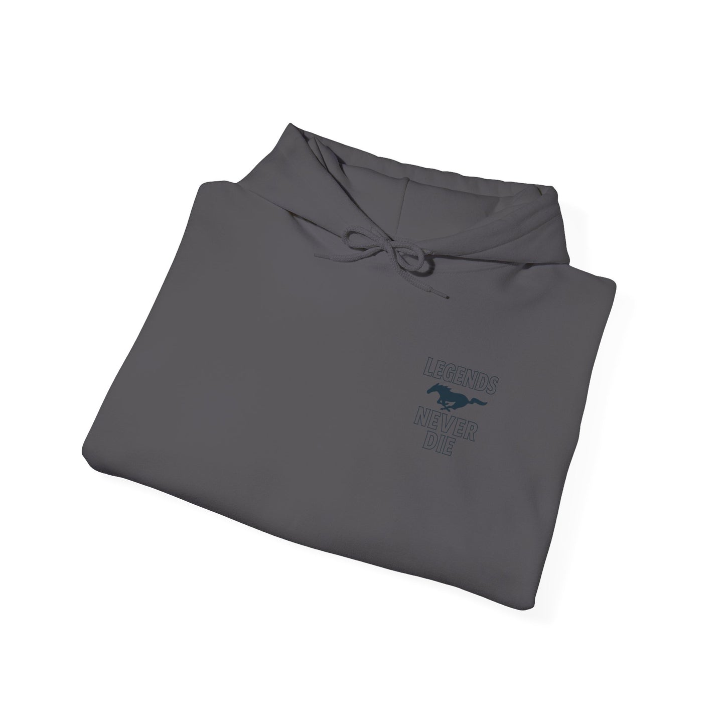Legends Never Die Mustang Cotton Hoodie