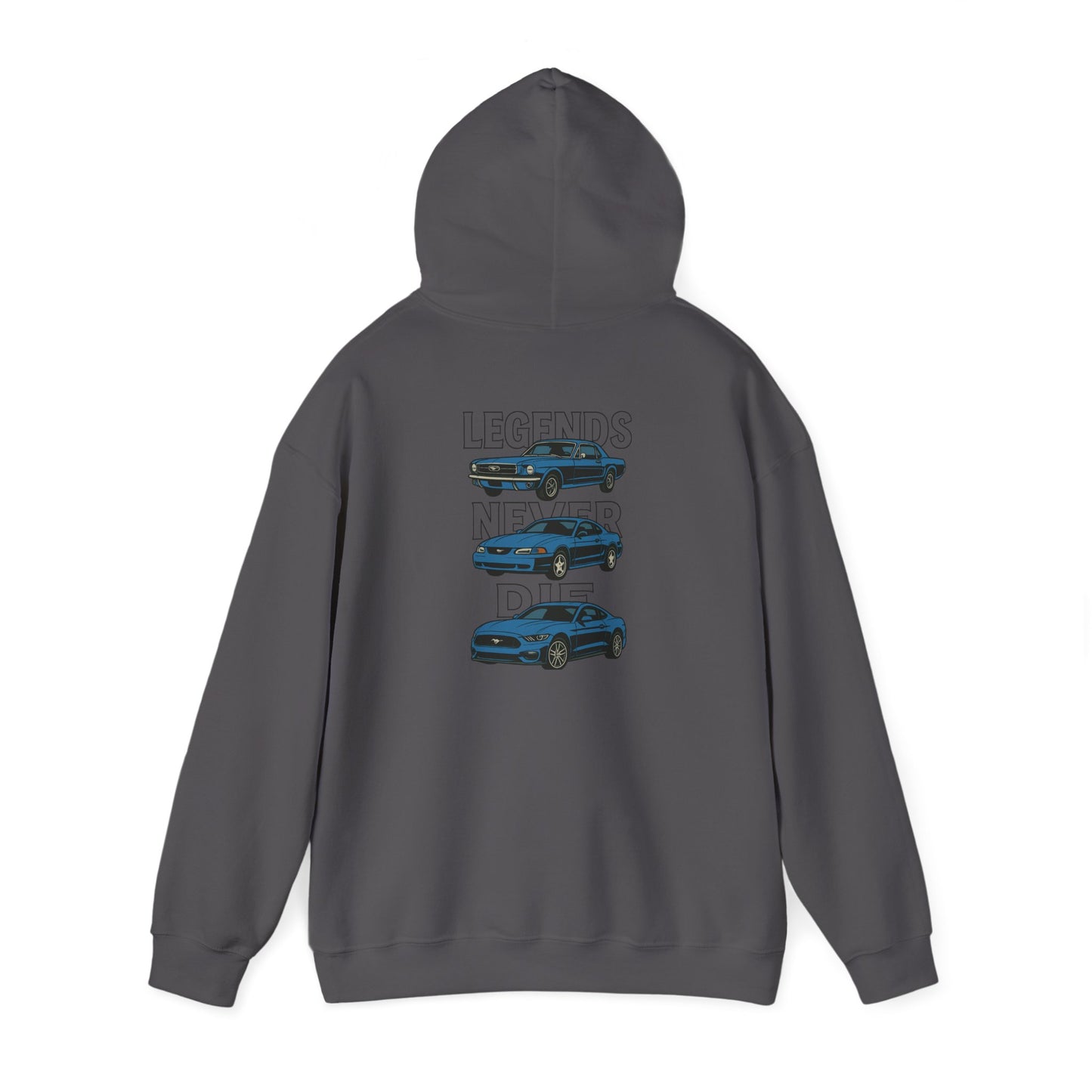 Legends Never Die Mustang Cotton Hoodie