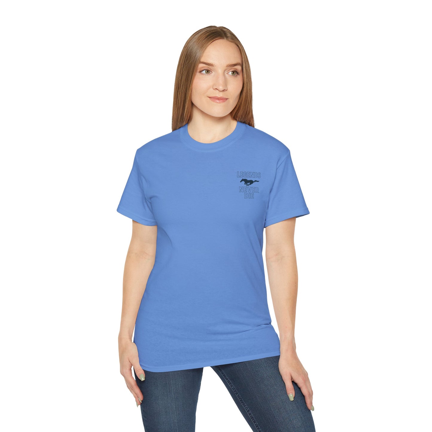 Cotton Legends Never Die Mustang Tee