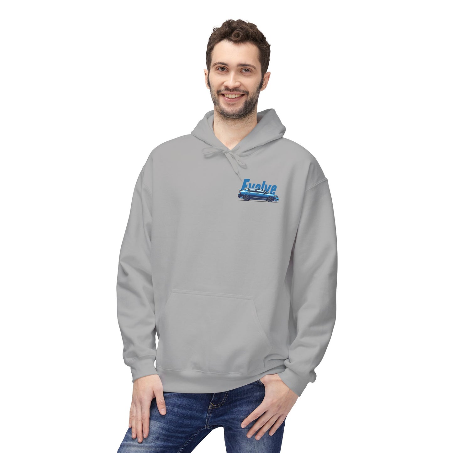 Evolve Blue Sport Cotton Hoodie