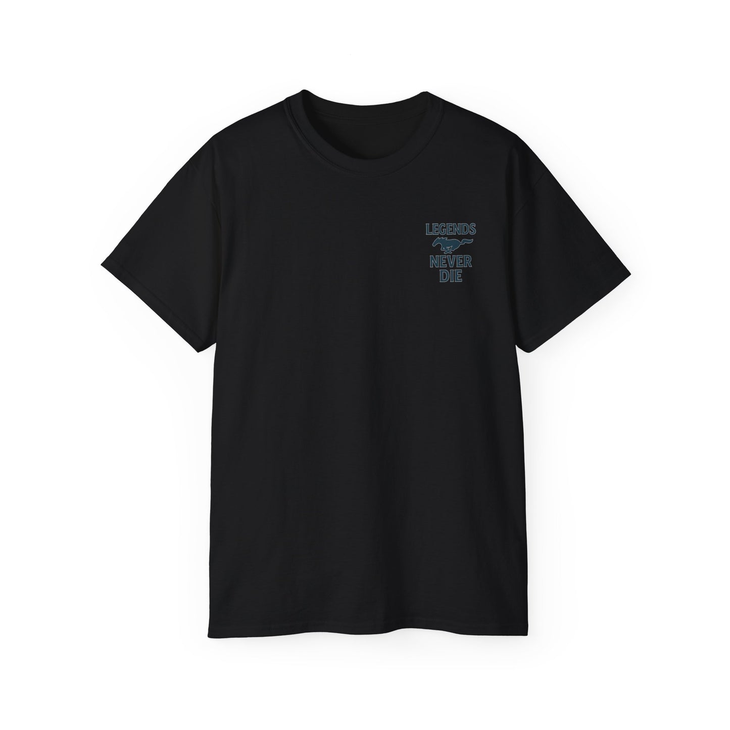 Cotton Legends Never Die Mustang Tee