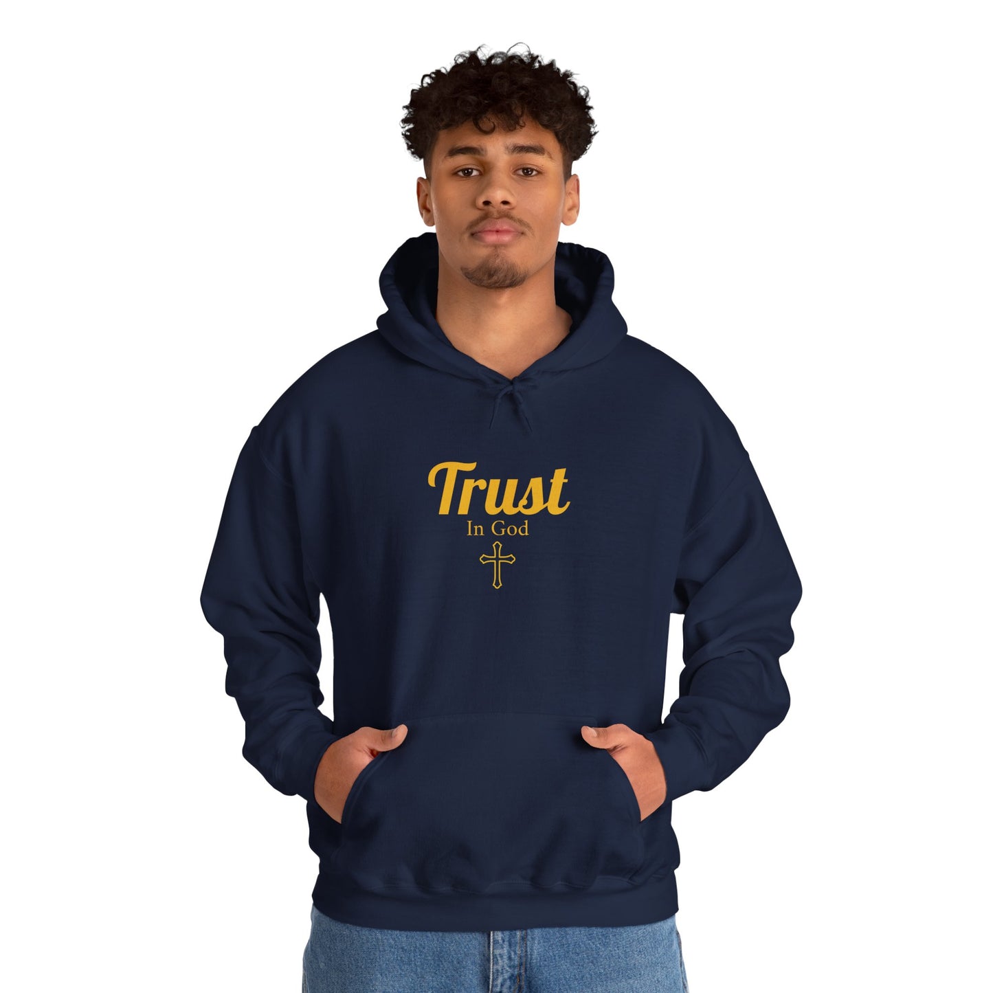 Trust In God Cotton Hoodie