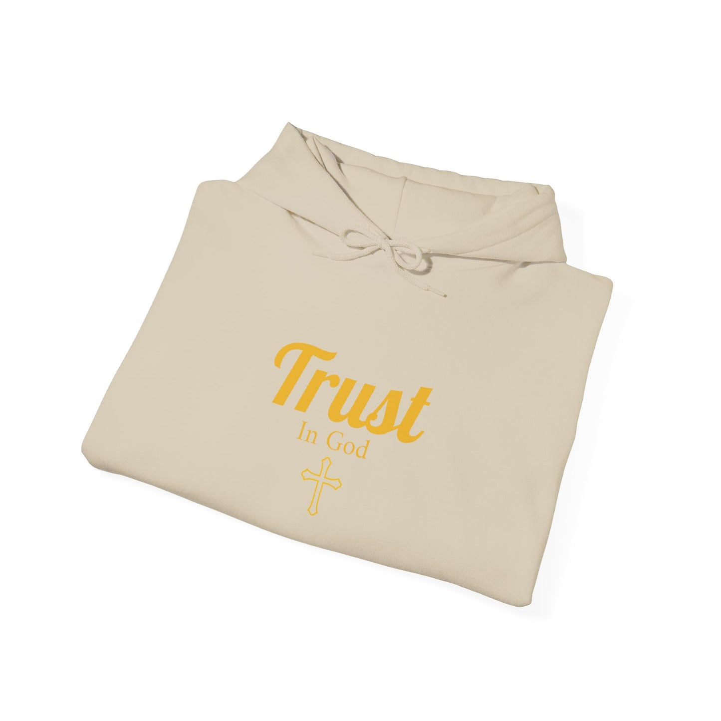 Trust In God Cotton Hoodie