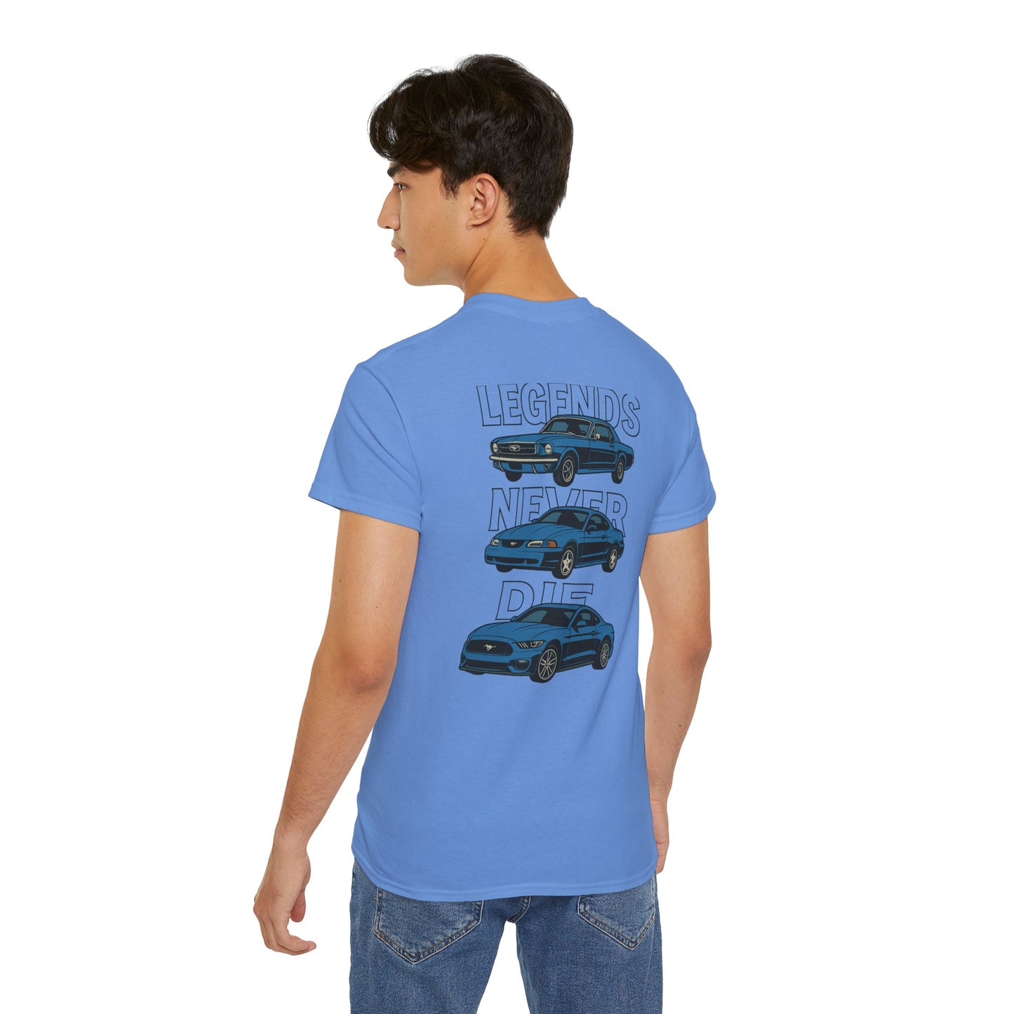 Cotton Legends Never Die Mustang Tee