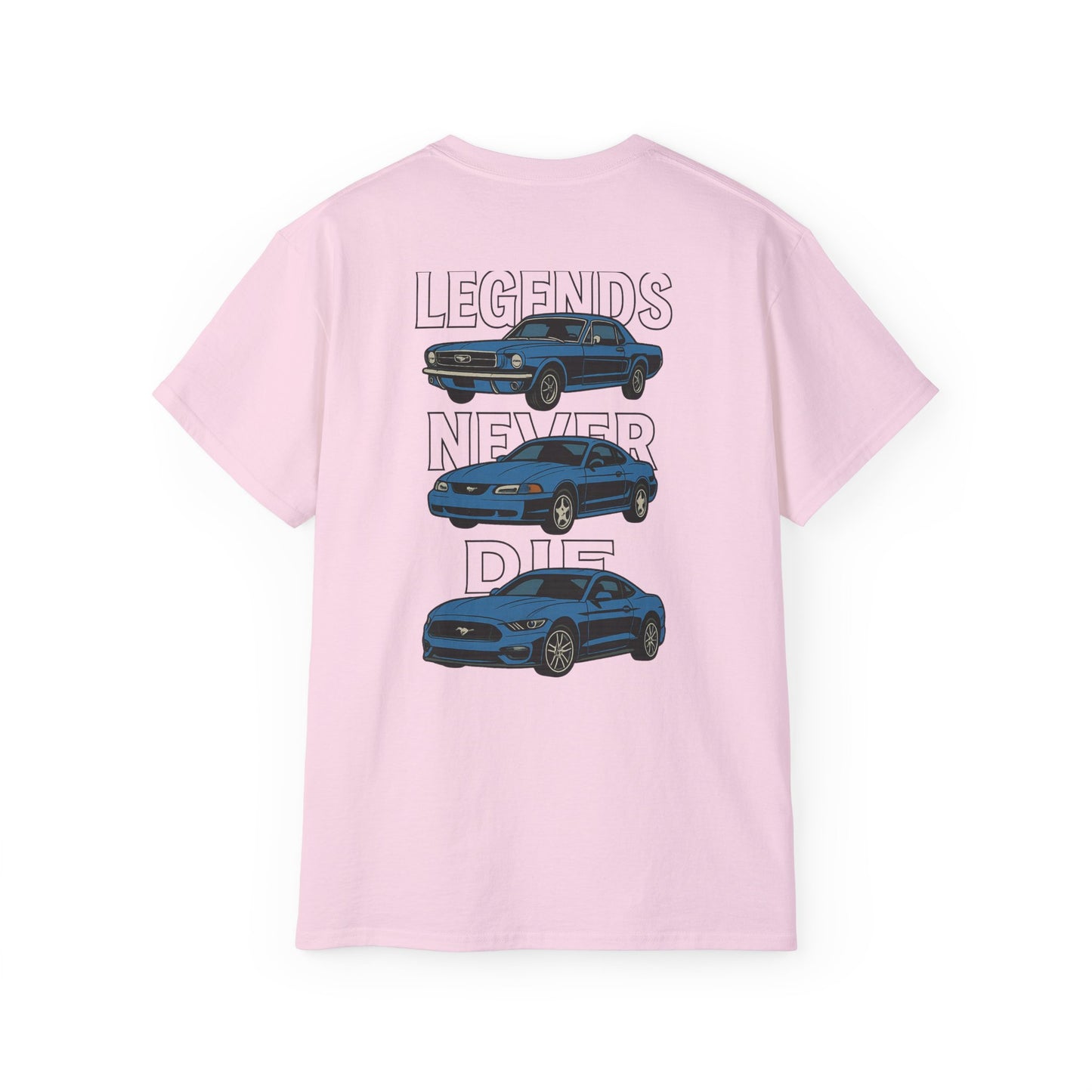 Cotton Legends Never Die Mustang Tee