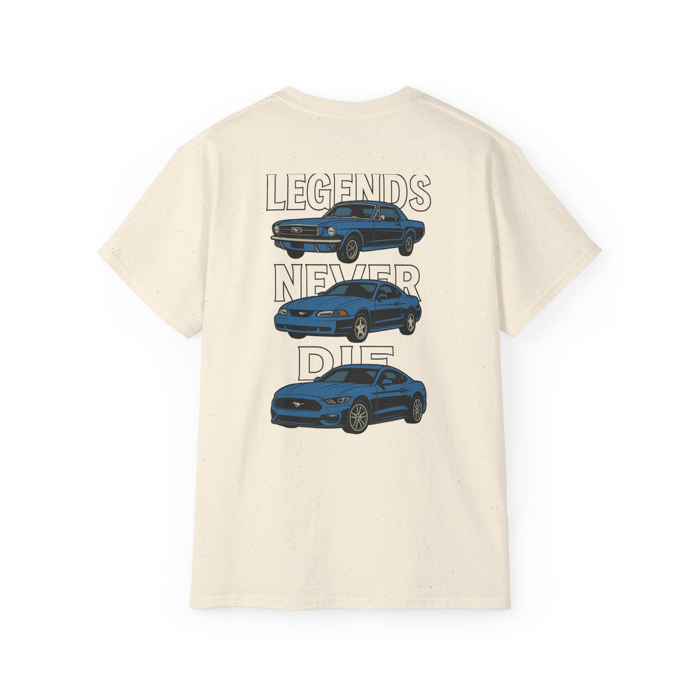 Cotton Legends Never Die Mustang Tee