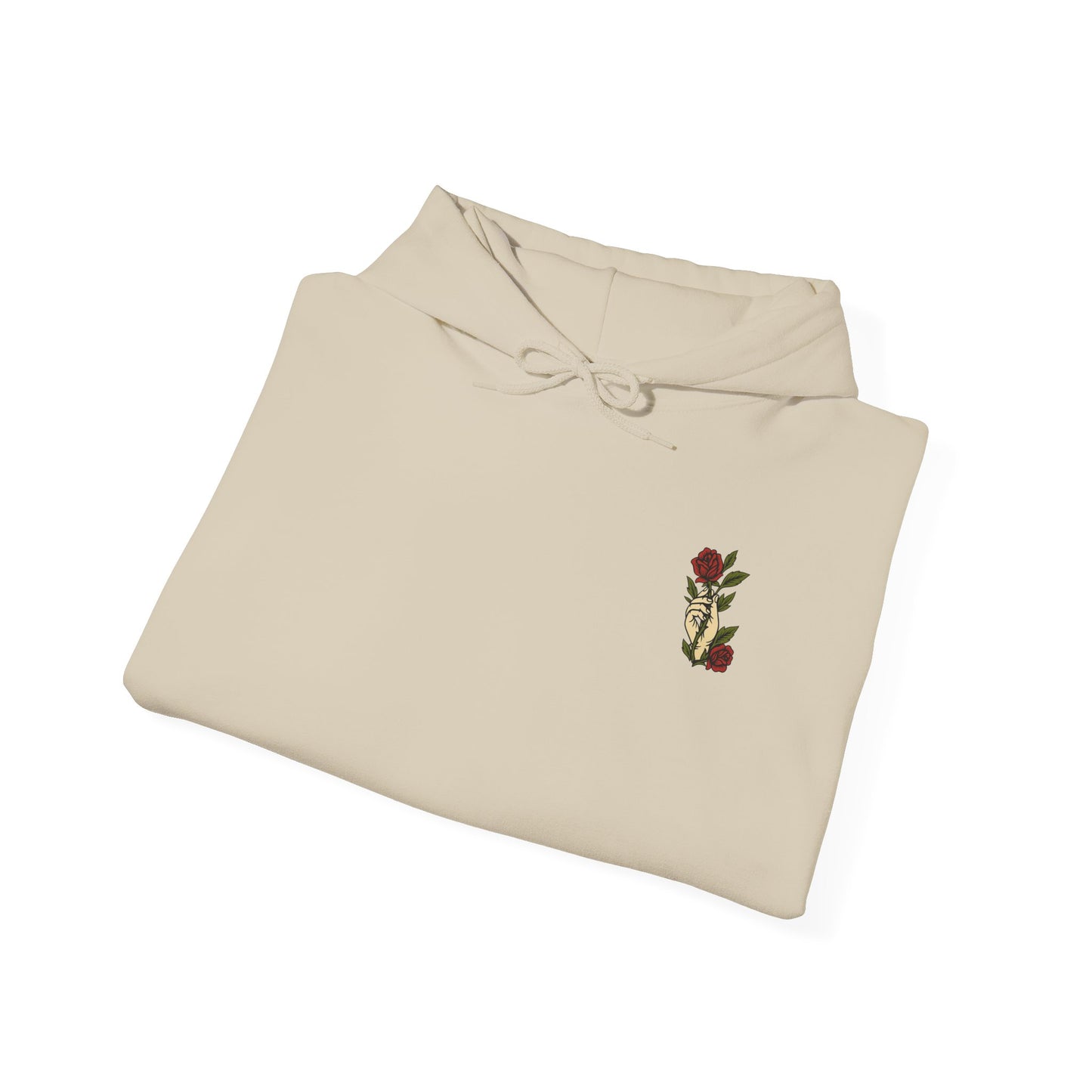 Trust God Rose Unisex Cotton Hoodie