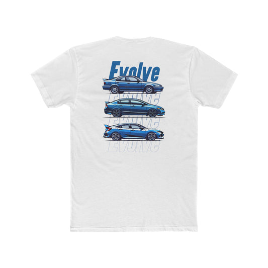 Evolve Blue Sport Short Sleeve