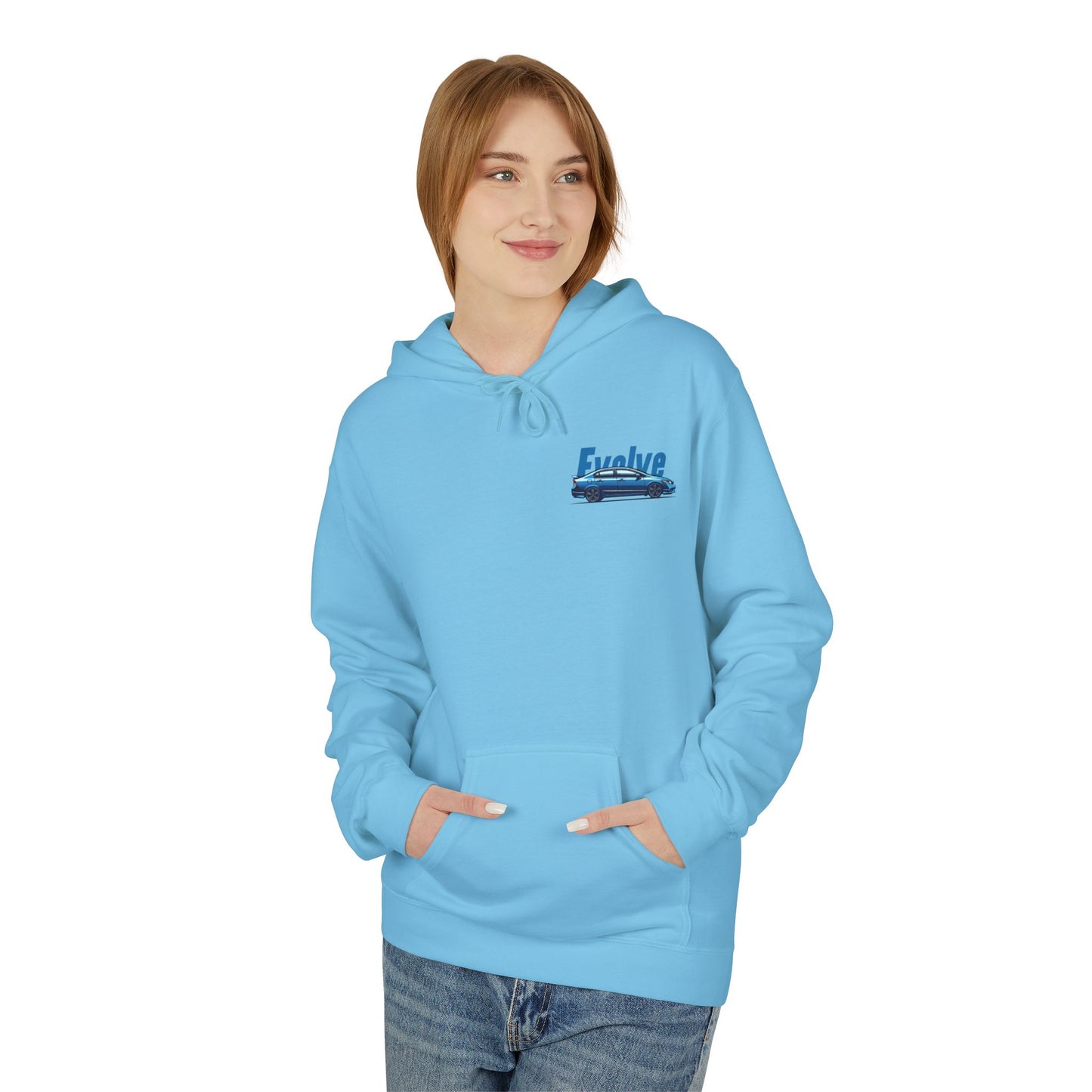 Evolve Blue Sport Cotton Hoodie