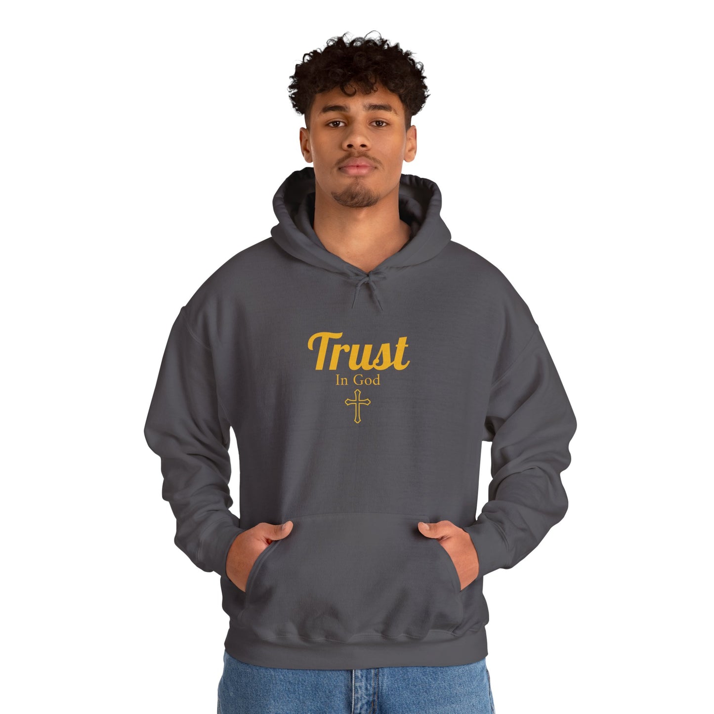 Trust In God Cotton Hoodie