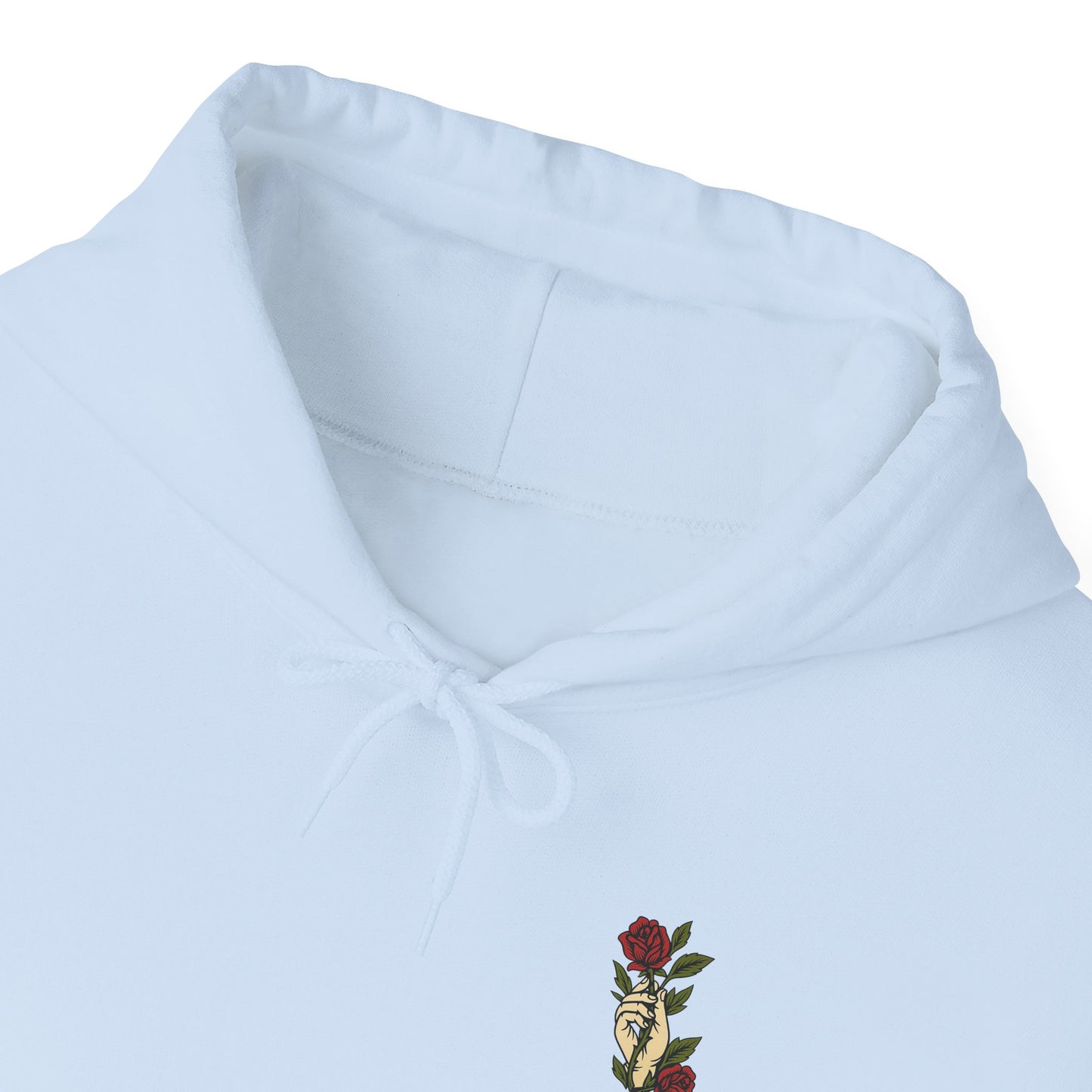 Trust God Rose Unisex Cotton Hoodie