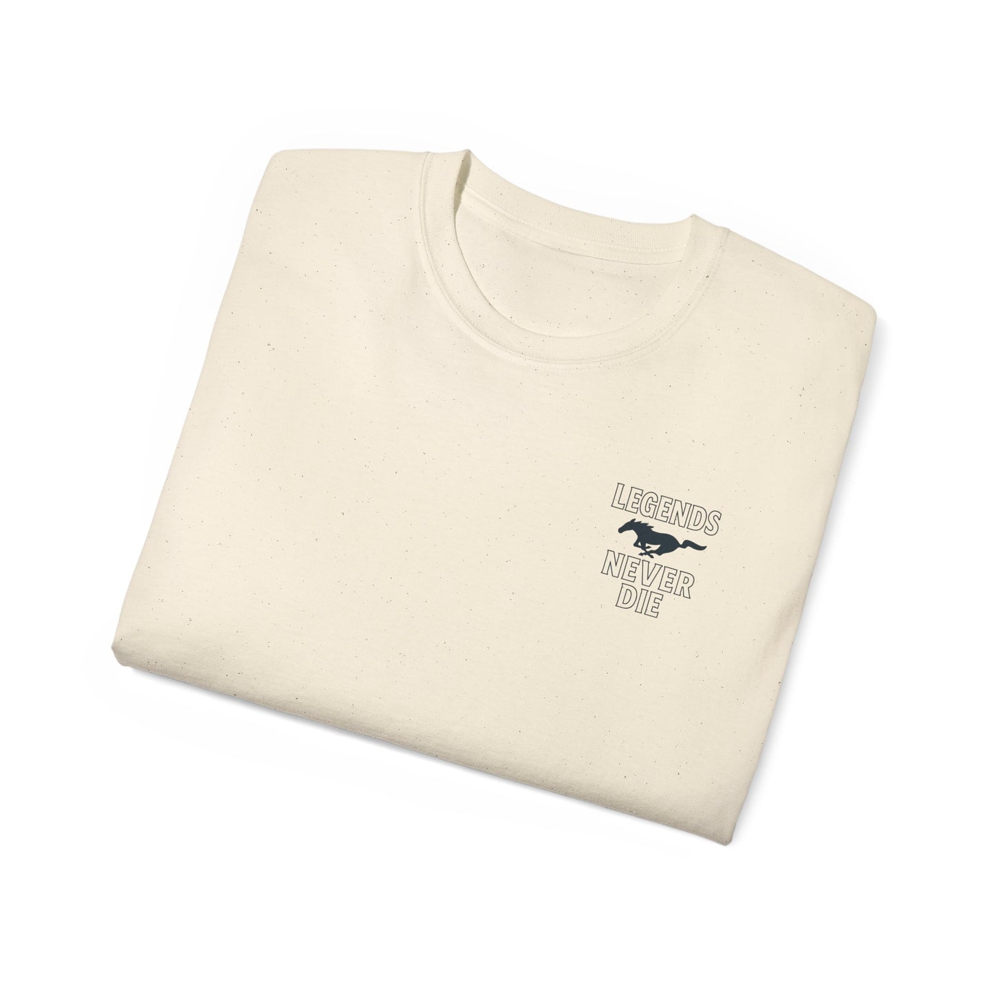 Cotton Legends Never Die Mustang Tee
