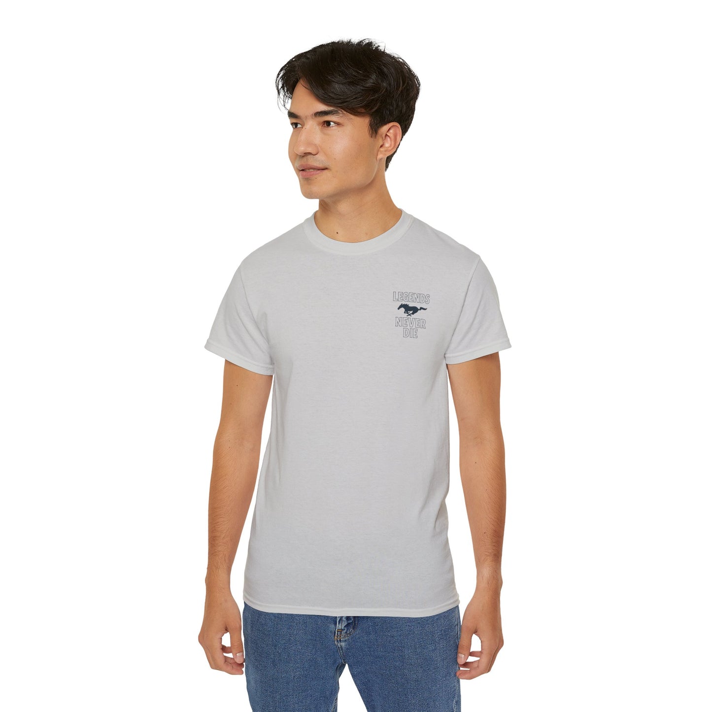 Cotton Legends Never Die Mustang Tee