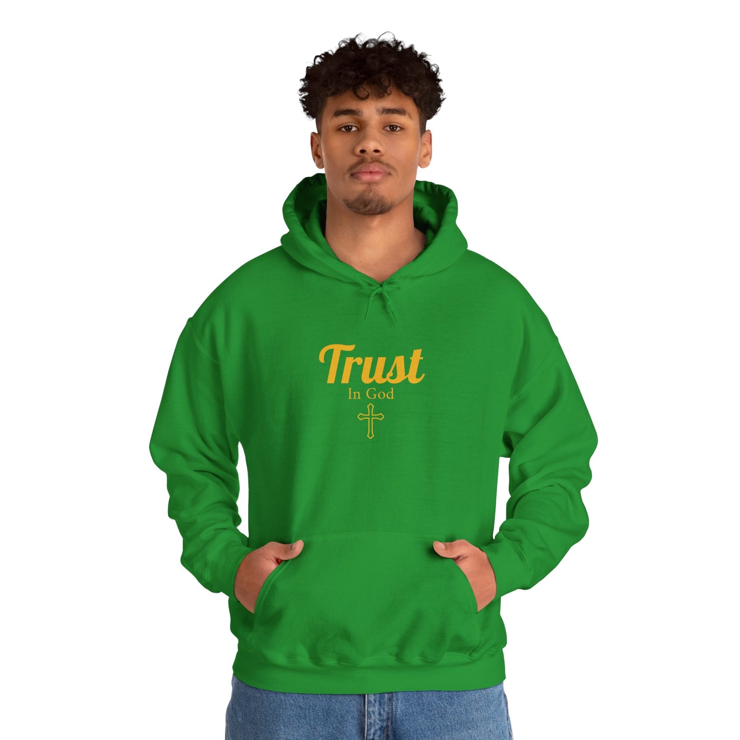 Trust In God Cotton Hoodie