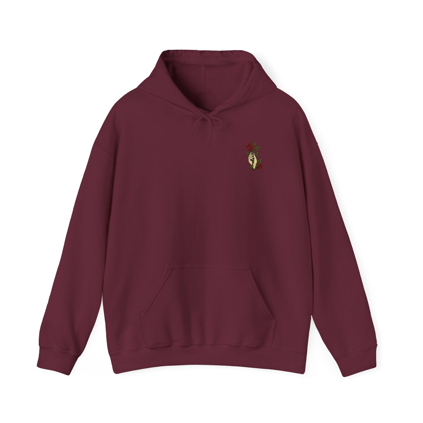 Trust God Rose Unisex Cotton Hoodie