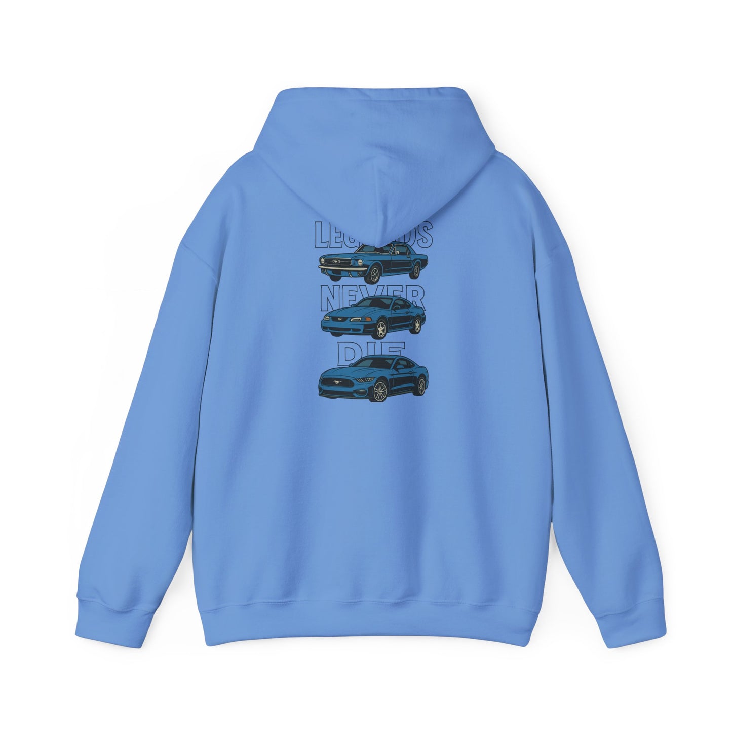 Legends Never Die Mustang Cotton Hoodie