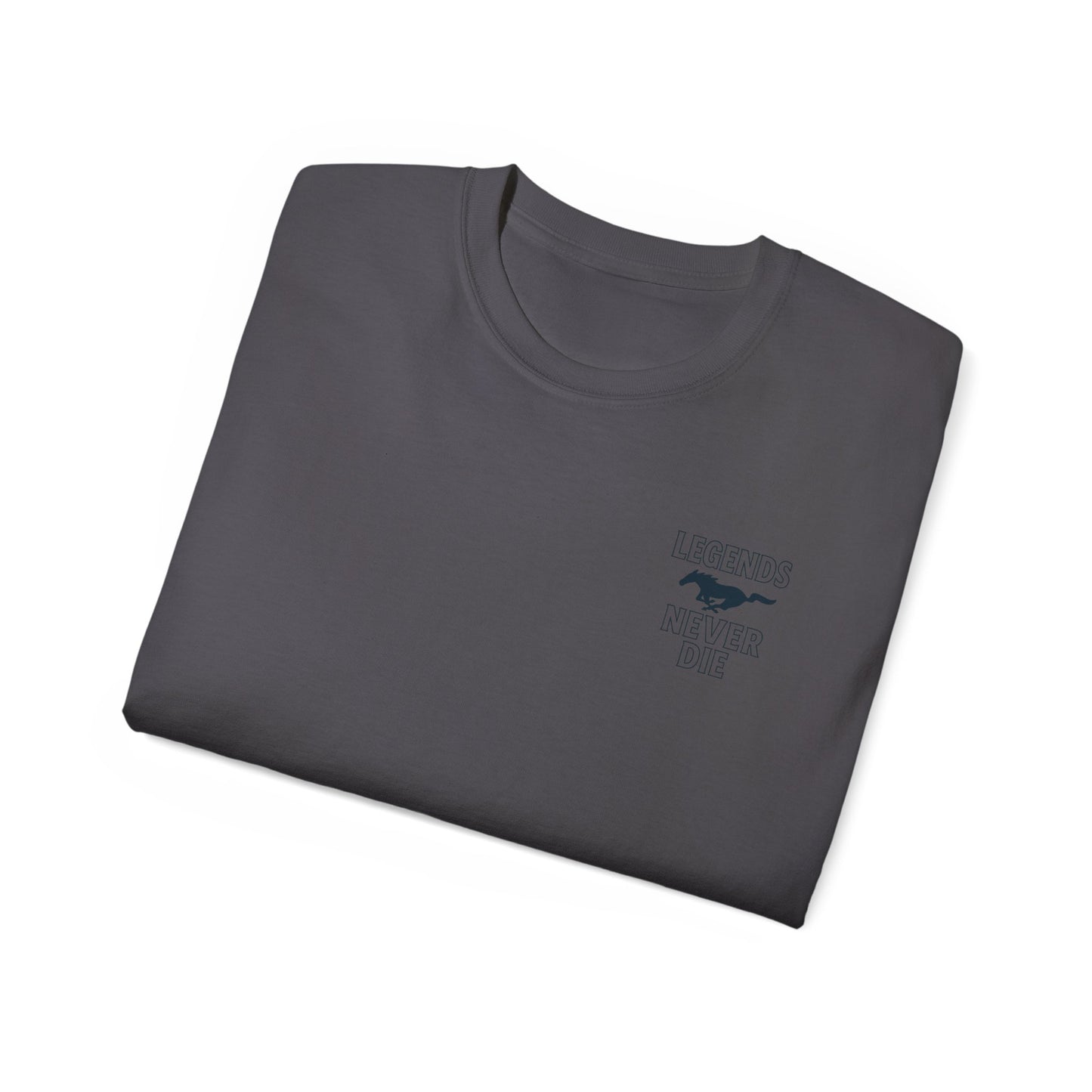 Cotton Legends Never Die Mustang Tee