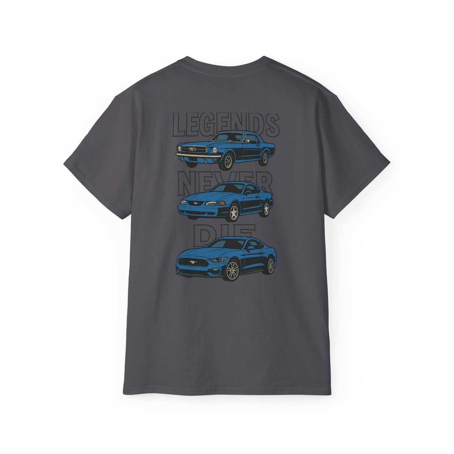 Cotton Legends Never Die Mustang Tee