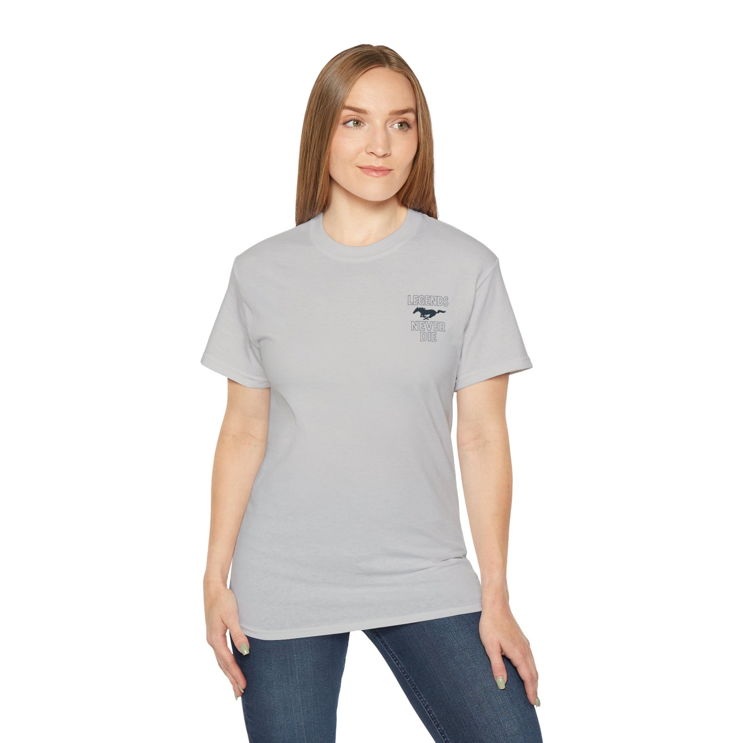 Cotton Legends Never Die Mustang Tee