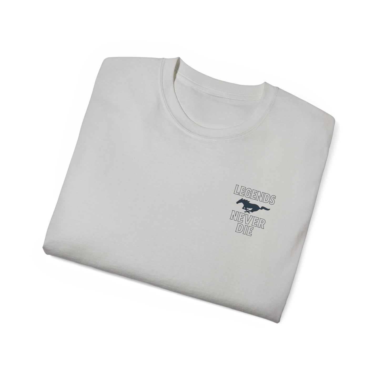 Cotton Legends Never Die Mustang Tee
