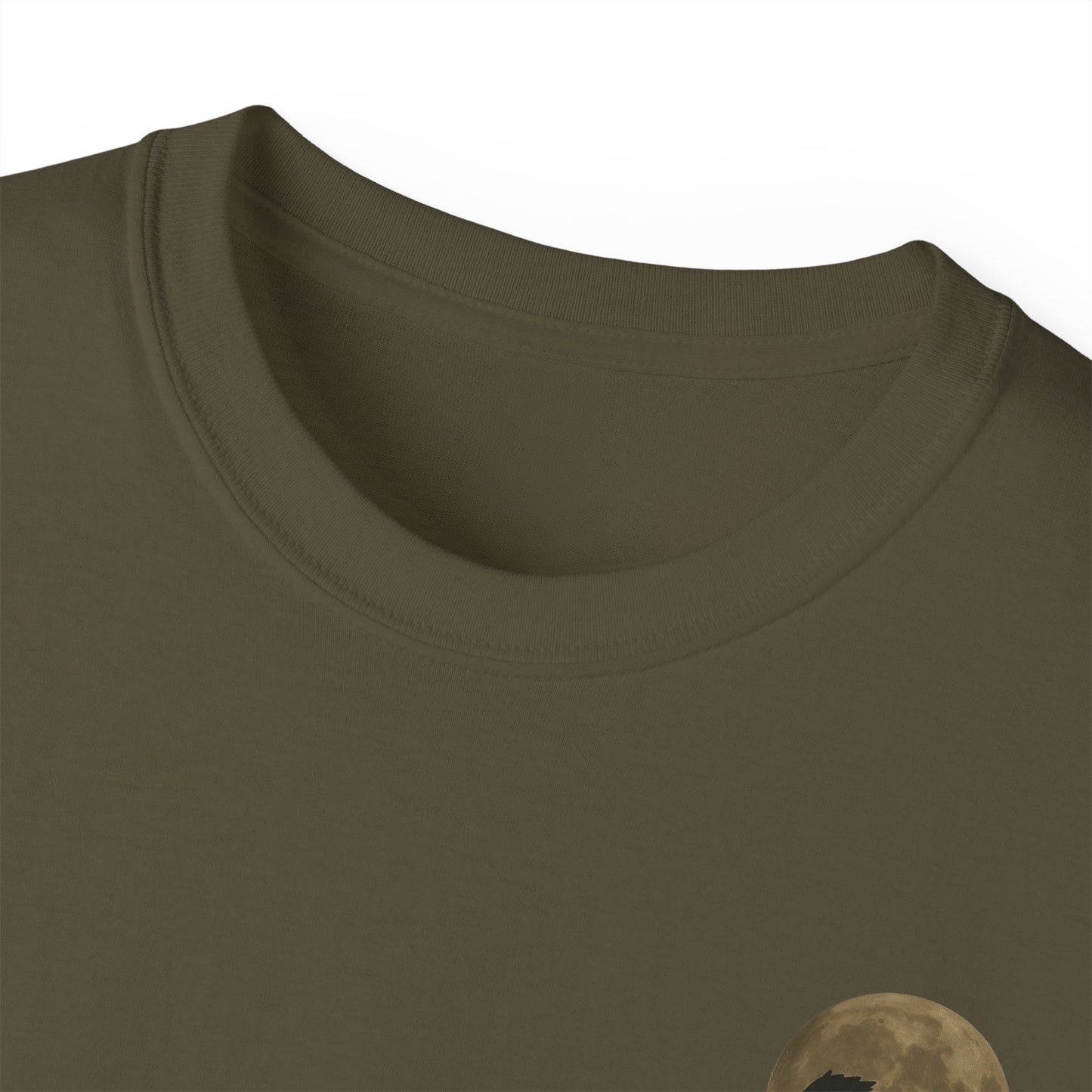 Unisex Cotton Mustang "Run Wild" Moon Car Tee