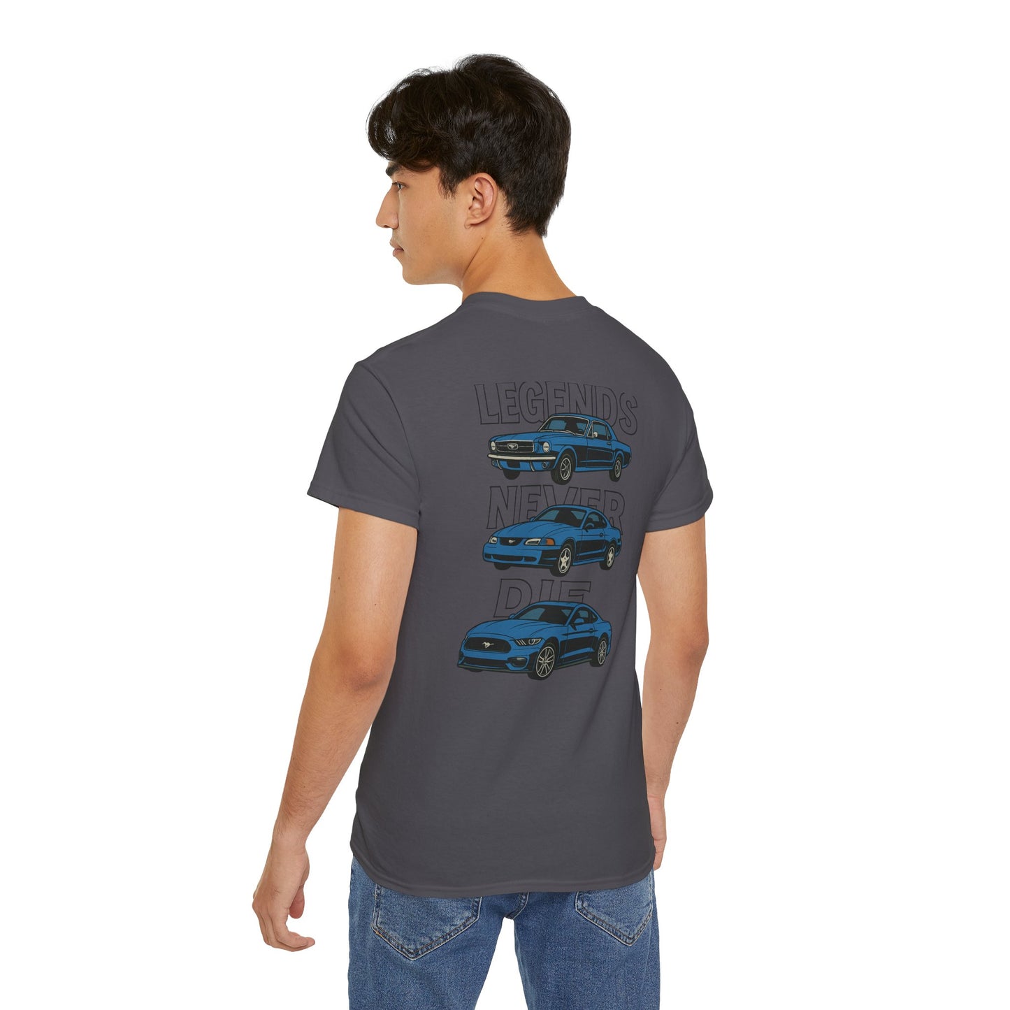 Cotton Legends Never Die Mustang Tee